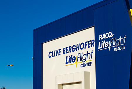 Clive Berghofer LifeFlight Base